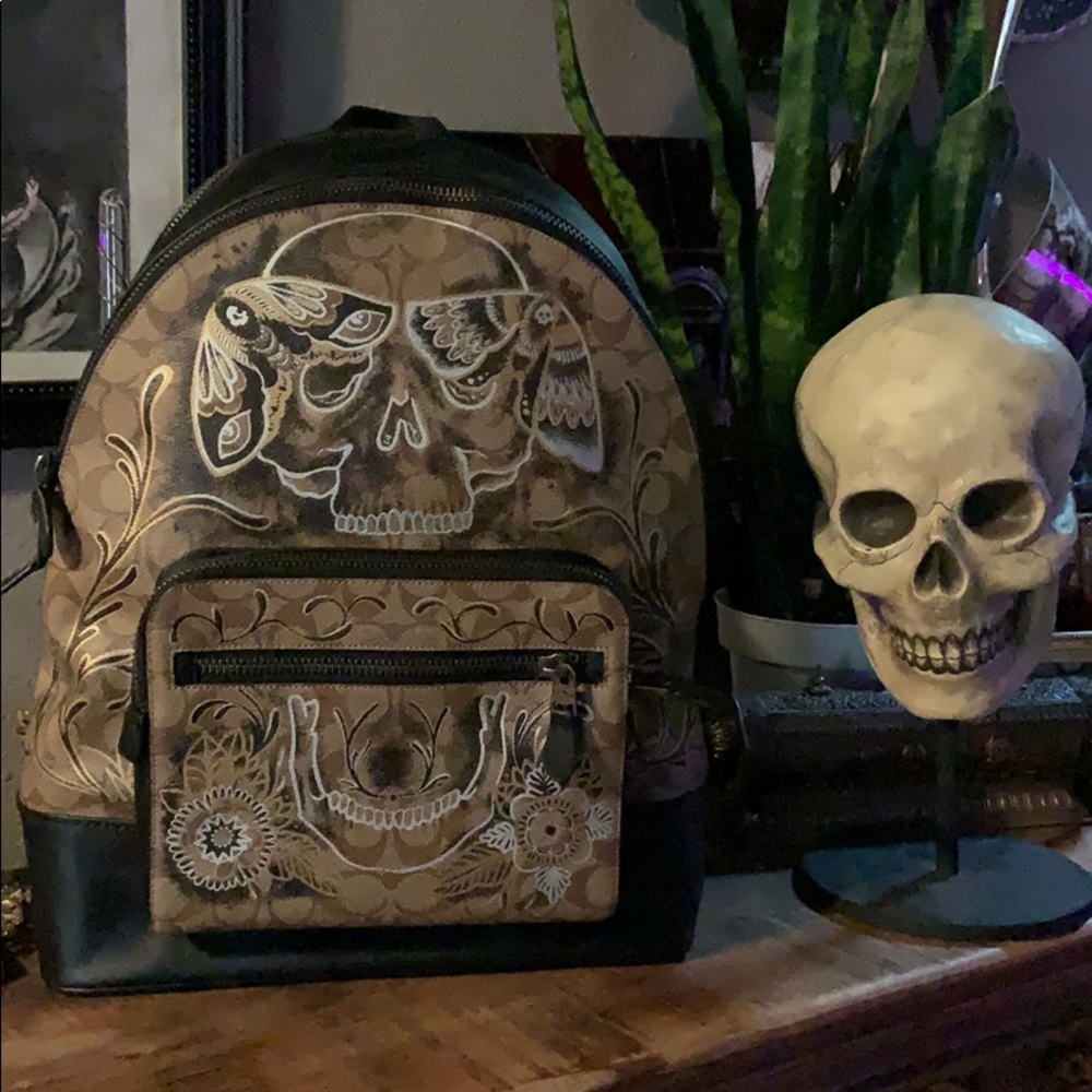 NWT Coach Skull backpack x Chelsea Champlain